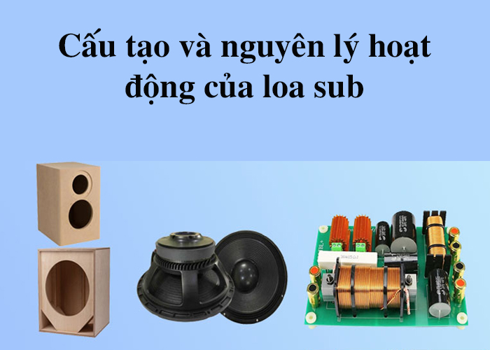 Cấu tạo và nguyên lý hoạt động của loa sub
